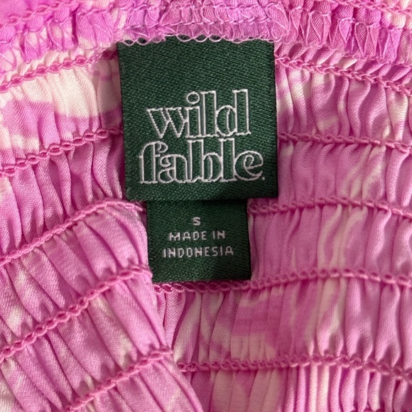 Wild Fable Pink Ruched Top - Picture 3 of 3